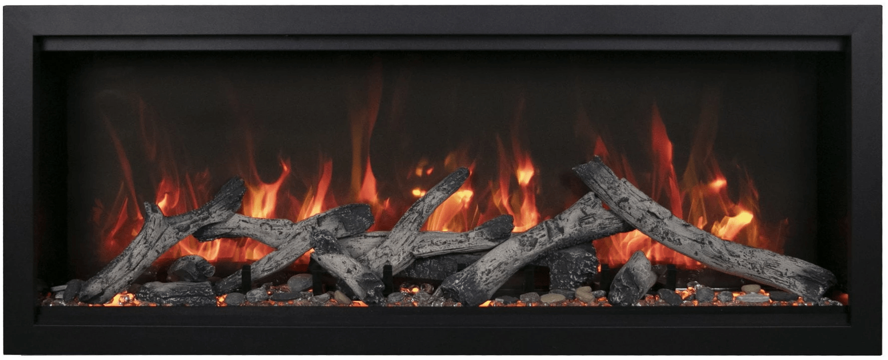 Amantii Symmetry Bespoke Xtra Tall Electric Fireplace - SYM - XT - BESPOKE - Terrace Level