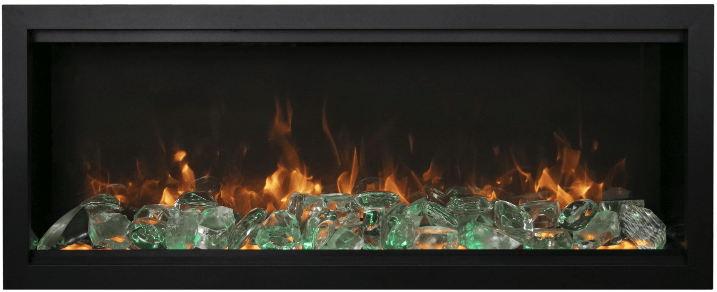 Amantii Symmetry Bespoke Xtra Tall Electric Fireplace - SYM - XT - BESPOKE - Terrace Level