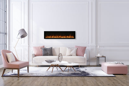 Amantii Symmetry Xtra Slim Smart Electric Fireplace - SYM - SLIM - Terrace Level