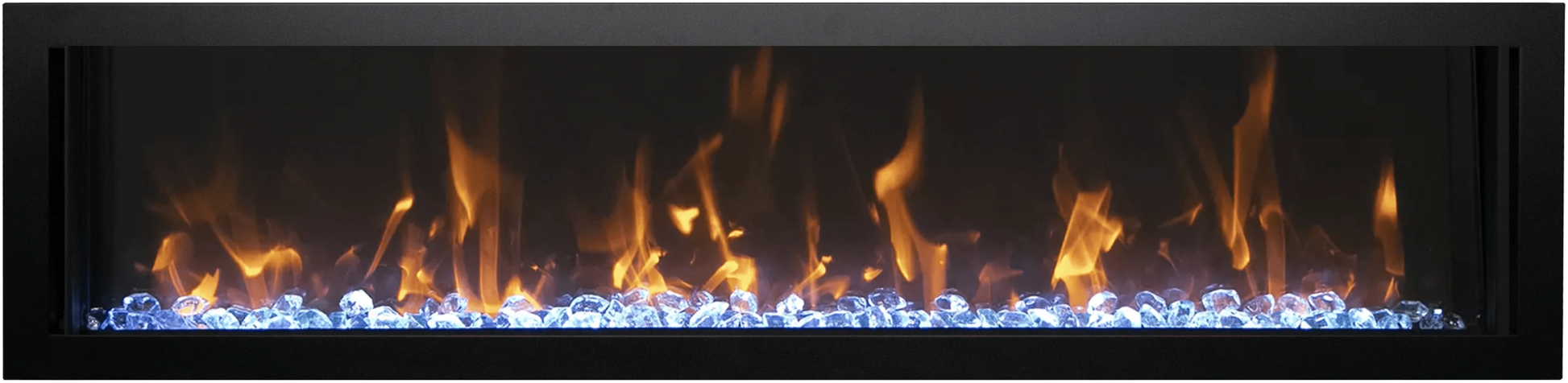 Amantii Symmetry Xtra Slim Smart Electric Fireplace - SYM - SLIM - Terrace Level