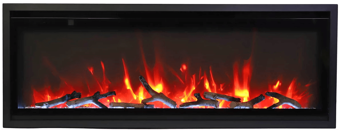 Amantii Symmetry Xtra Slim Smart Electric Fireplace - SYM - SLIM - Terrace Level