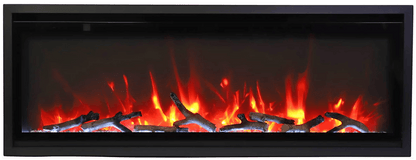 Amantii Symmetry Xtra Slim Smart Electric Fireplace - SYM - SLIM - Terrace Level