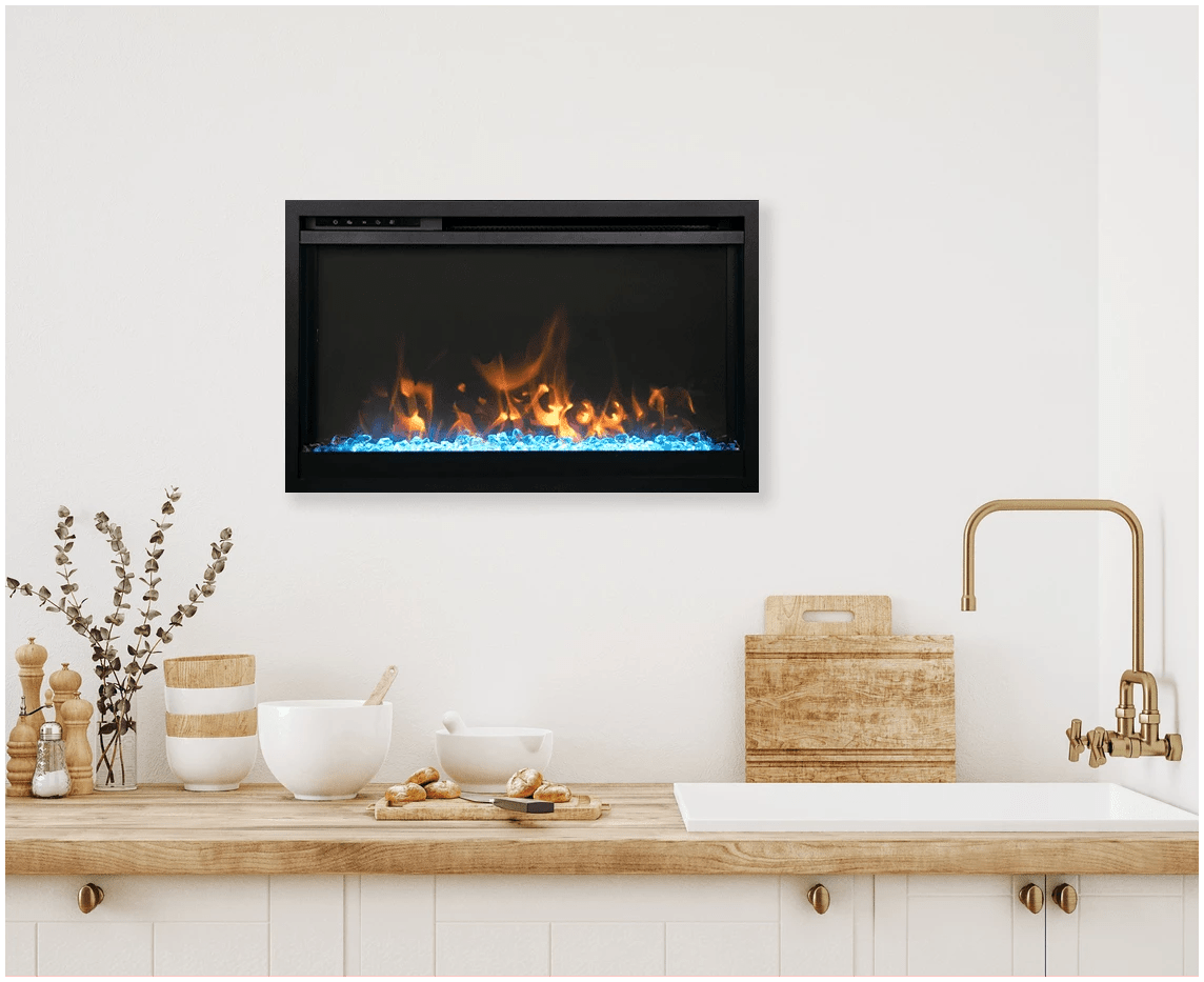 Amantii TRD Xtra Slim Electric Fireplace - TRD - XS - Terrace Level