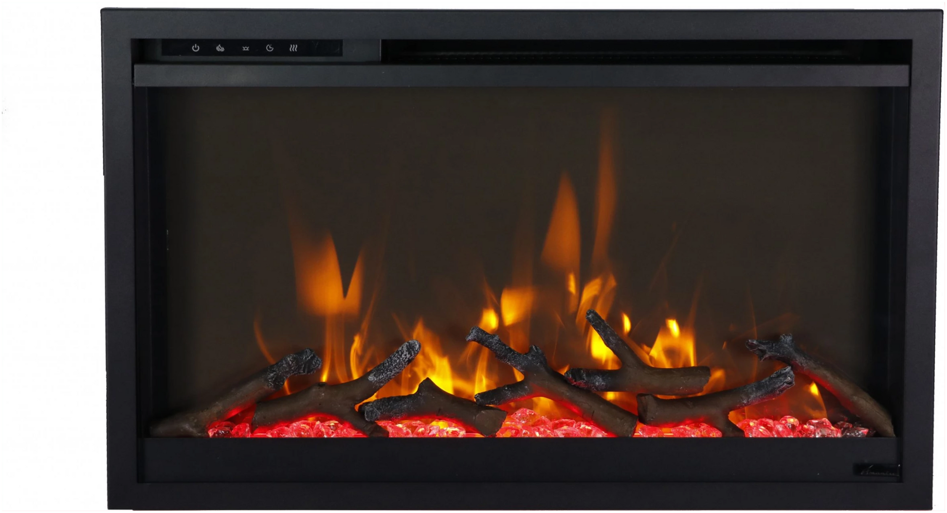 Amantii TRD Xtra Slim Electric Fireplace - TRD - XS - Terrace Level