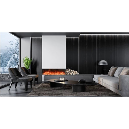 Amantii TruView Bespoke Electric Fireplace - TRV - Bespoke - Terrace Level