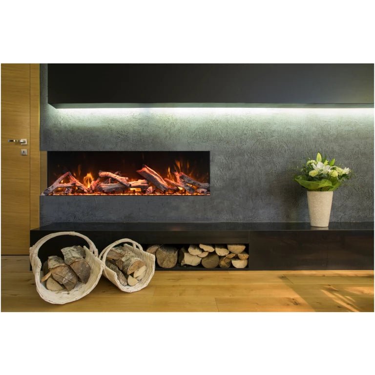 Amantii TruView Bespoke Electric Fireplace - TRV - Bespoke - Terrace Level