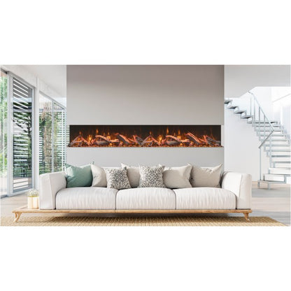 Amantii TruView Bespoke Electric Fireplace - TRV - Bespoke - Terrace Level