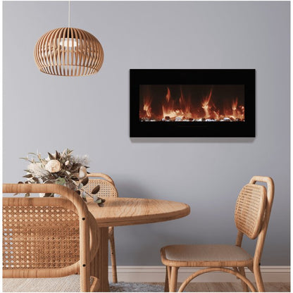 Amantii wall mount Electric Fireplace - WM - FM - BG - Terrace Level