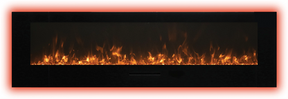 Amantii wall mount Electric Fireplace - WM - FM - BG - Terrace Level