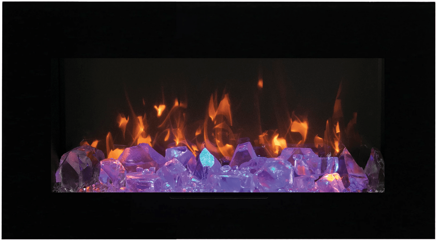 Amantii wall mount Electric Fireplace - WM - FM - BG - Terrace Level