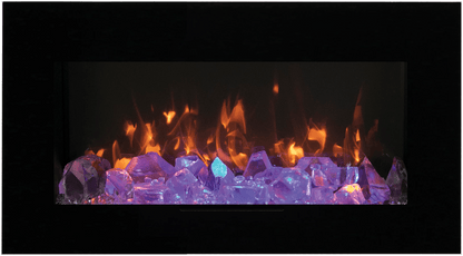 Amantii wall mount Electric Fireplace - WM - FM - BG - Terrace Level