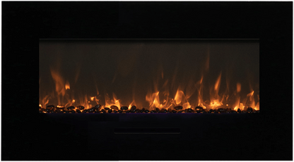 Amantii wall mount Electric Fireplace - WM - FM - BG - Terrace Level