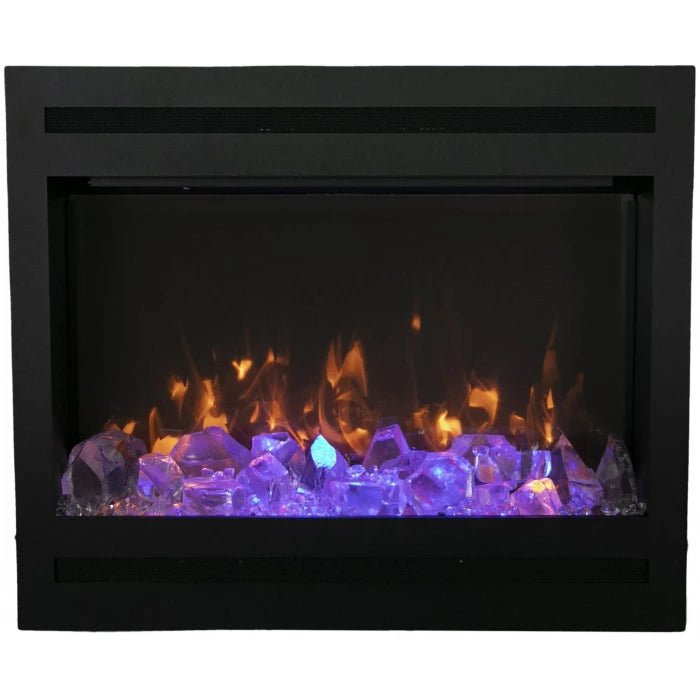 Amantii Zero Clearance Electric Fireplace - ZECL - 31 - 3228 - STL - Terrace Level