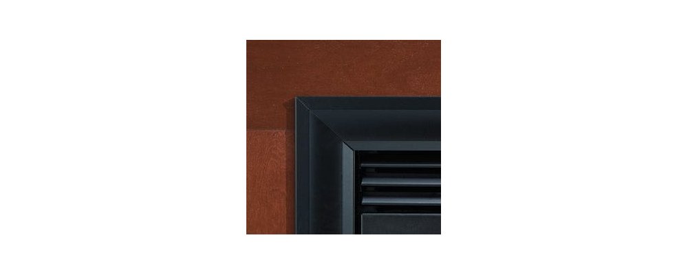 American Hearth 3PC 36 - inch Outer Frame Kit in Black (Required for Mantels) - DVF36BL - Terrace Level