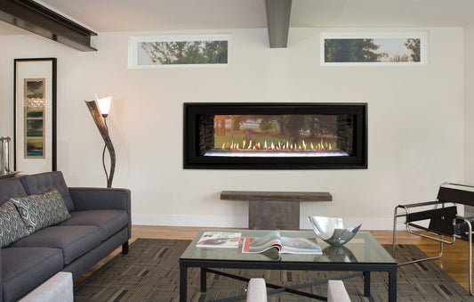 American Hearth Boulevard See - Through Fireplace IPI - DVLL48 - Terrace Level