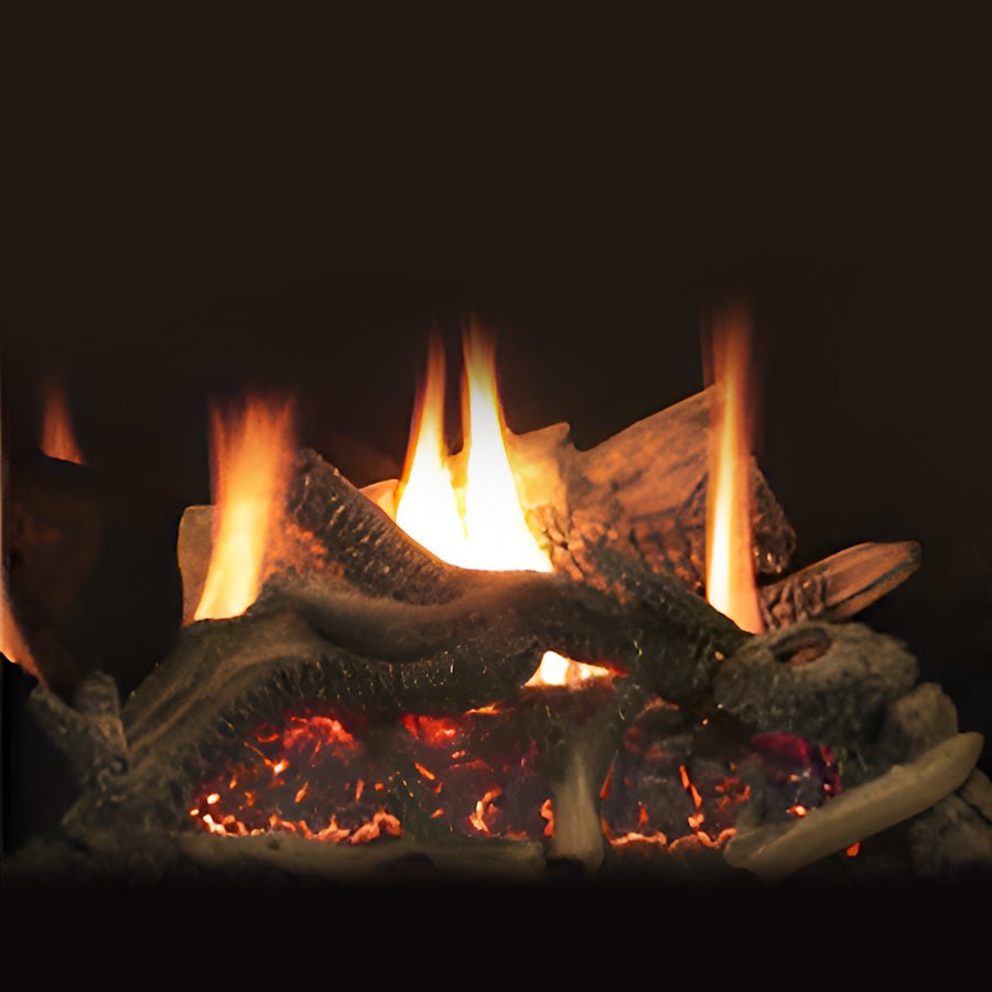 American Hearth Ceramic Fiber Log Set - LS3 - Terrace Level