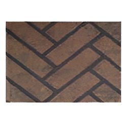 American Hearth Herringbone Brick Liner - DVP - Terrace Level