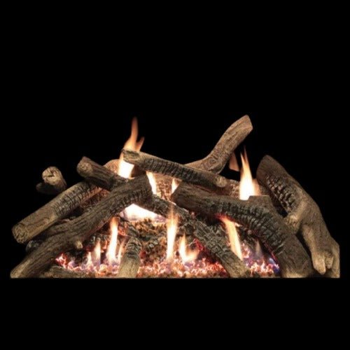 American Hearth Traditional Charred Log Set - LS40STB - Terrace Level