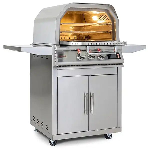 Blaze Grills 26 - Inch Outdoor Pizza Oven Cart - BLZ - 26 - PZOVN - CART - Terrace Level