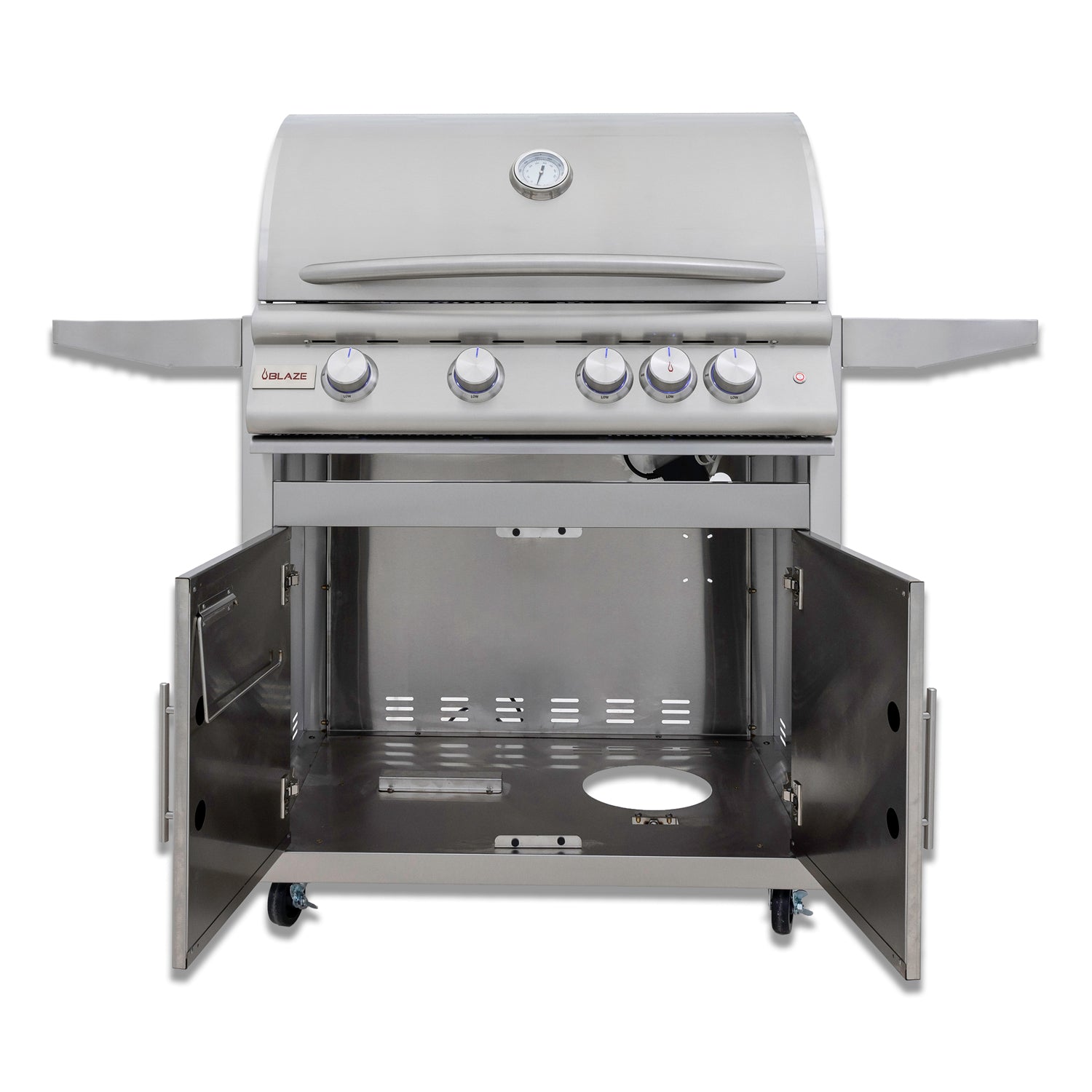 Blaze Grills 32 - Inch 4 - Burner Premium LTE+ Gas Grill with Rear Burner and Built - in Lighting System - BLZ - 4LTE3 - Terrace Level