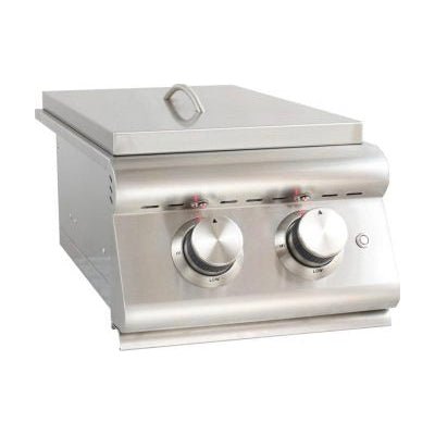 Blaze Grills Built - In Premium LTE Double Side Burner with Lights BLZ - SB2LTE - Terrace Level