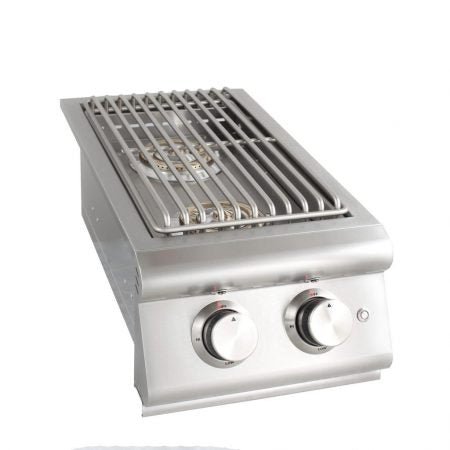 Blaze Grills Built - In Premium LTE Double Side Burner with Lights BLZ - SB2LTE - Terrace Level