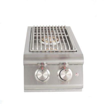 Blaze Grills Built - In Premium LTE Double Side Burner with Lights BLZ - SB2LTE - Terrace Level