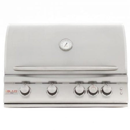 Blaze Grills Marine Grade 316L 4 - Burner Premium LTE - BLZ - 4LTE2MG - LP - Terrace Level