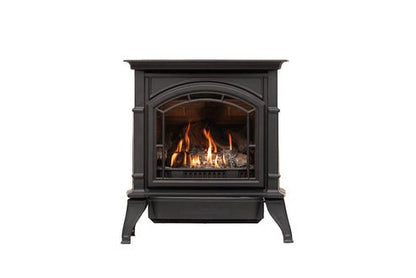 Breckwell Direct Vent Stove w/Blower & On/Off Thermostat Remote Control, NG - BH23DVN - Terrace Level