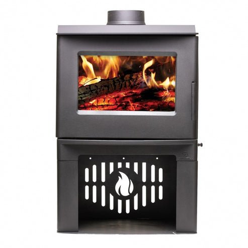 Breckwell Wood Stove (Includes 120 CFM Thermostatically Controlled Blower) - SW - Terrace Level