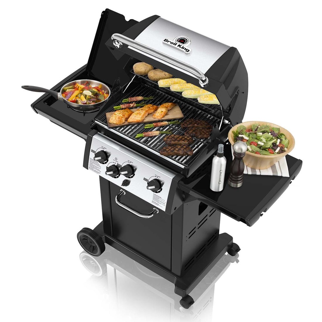 Broil King Monarch 340 Gas Grill - BK83426 - Terrace Level