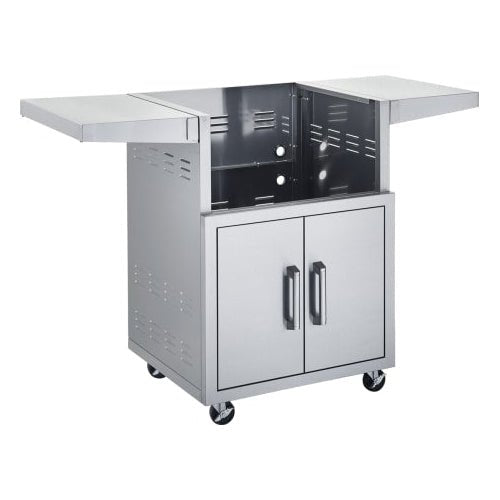 Broilmaster Premium Grills 26 Inch Cart with 2 doors and 2 fold - down side shelves - BSACT26 - Terrace Level