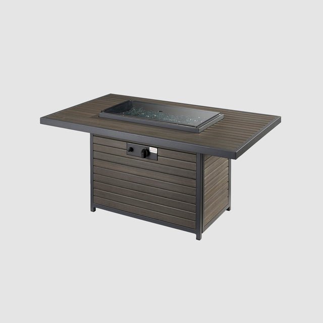 Brooks & Kenwood Brooks Fire Table w/ Taupe Composite Top and Base - BRK - 1224 - Terrace Level