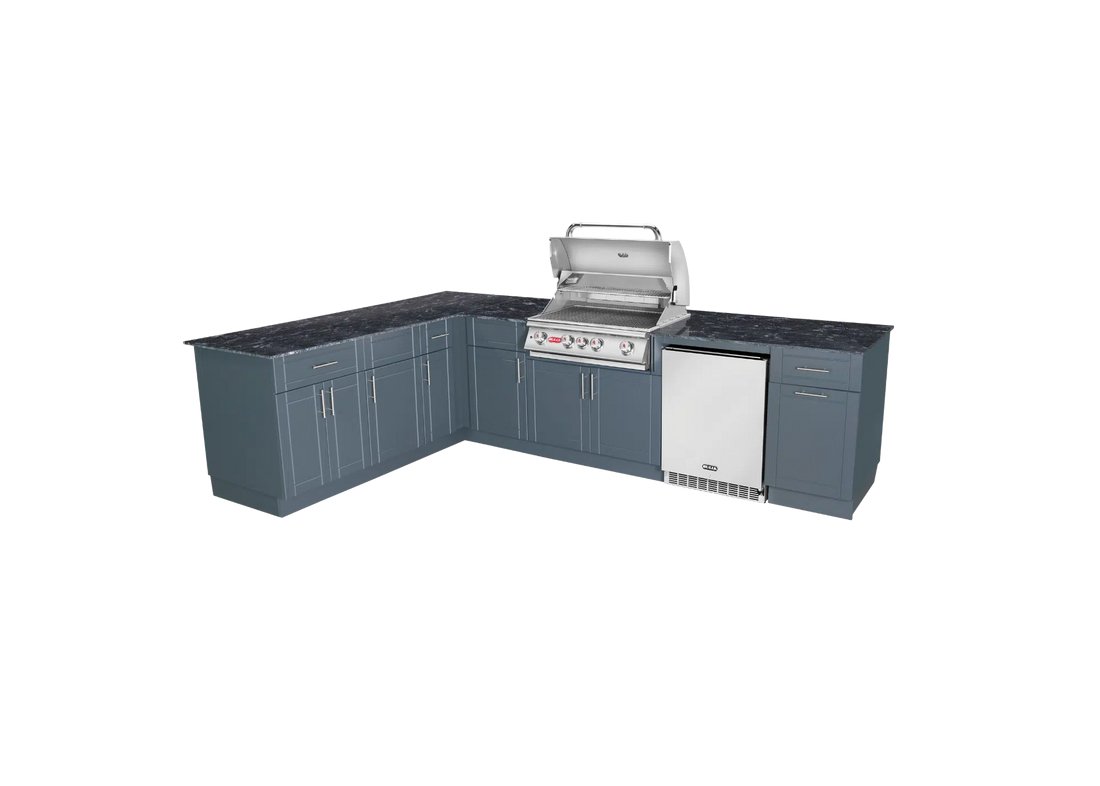 Bull Grills 8’ Savannah DuraBull Kitchen Island - 537 - Terrace Level