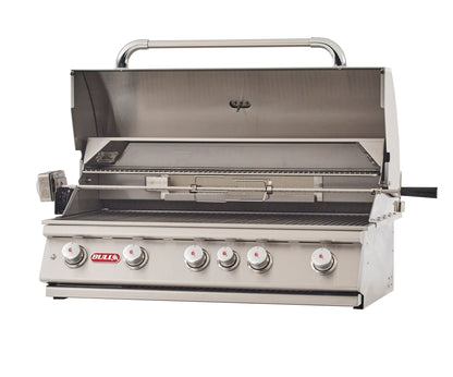 Bull Grills Brahma - 5 Burner Stainless Steel Built - In Gas Grill 5756 - Terrace Level