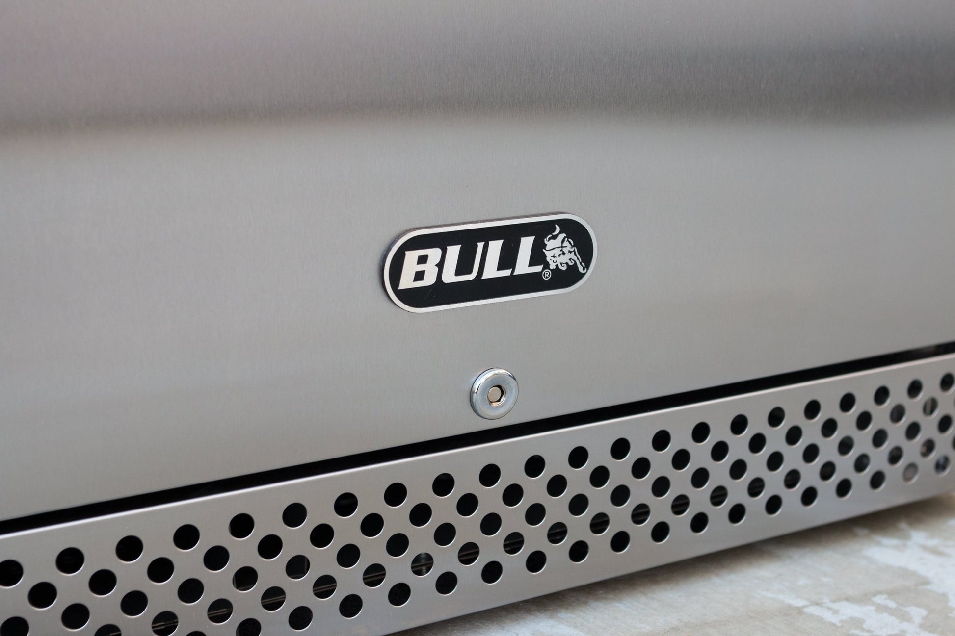 Bull Grills Premium Outdoor Rated 4.9 Cu. Ft. Stainless Steel Fridge Series II 13700 - Terrace Level