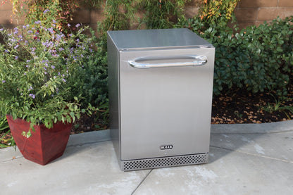 Bull Grills Premium Outdoor Rated 4.9 Cu. Ft. Stainless Steel Fridge Series II 13700 - Terrace Level