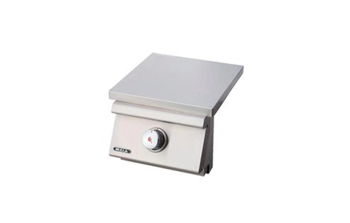 Bull Grills Single Slide - In Pro Side Burner With Cover 6001 - Terrace Level