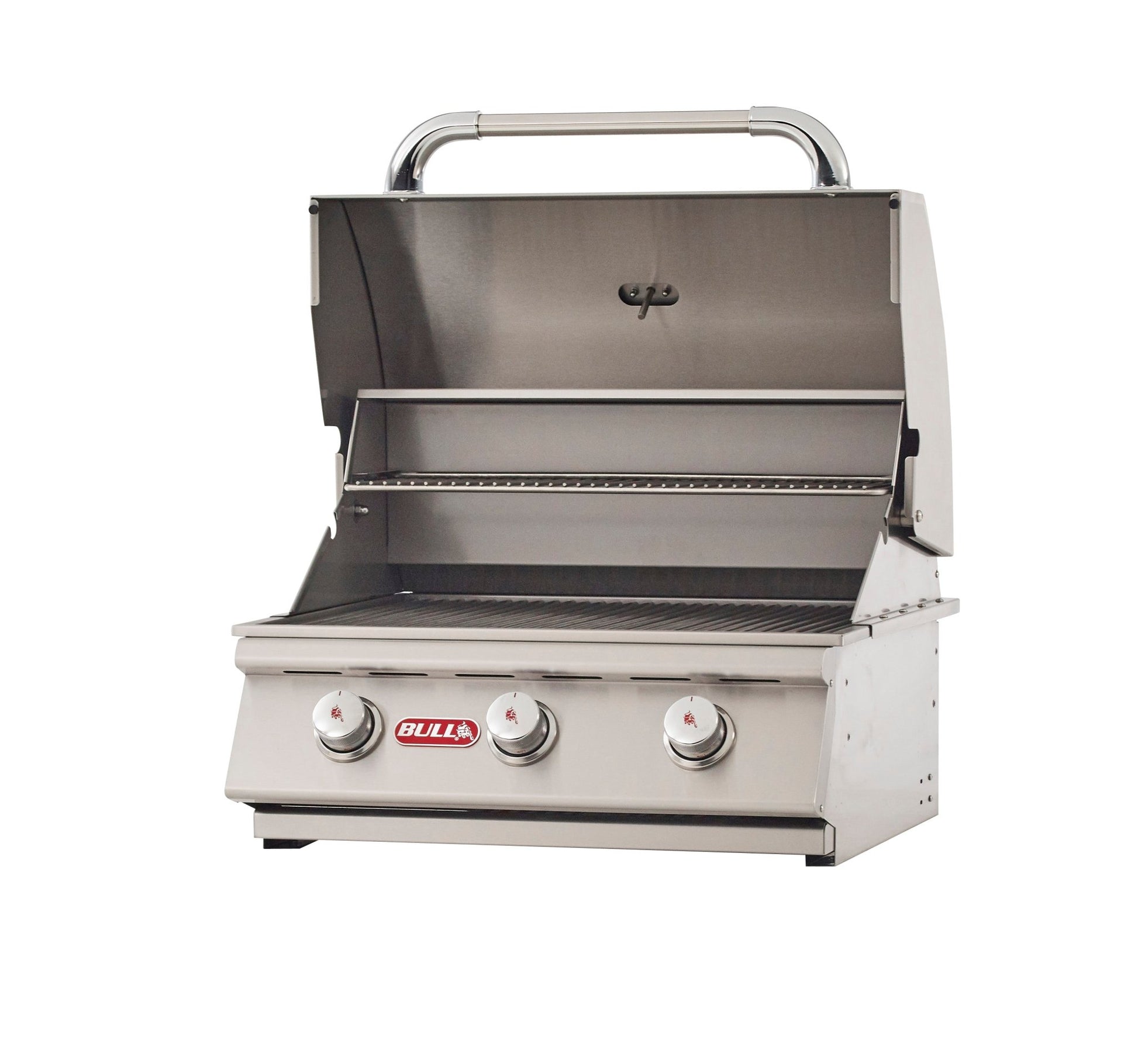 Bull Grills Steer - Stainless Steel 3 Burner Grill Head 6900 - Terrace Level