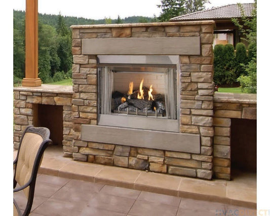 Carol Rose 42" Outdoor Gas Fireplace (Requires Log Set) - OP42FP - Terrace Level