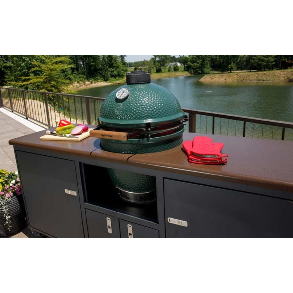 Challenger Designs 76" X - Large Double Torch Kamado Grill Carts - 17CGC - 76DB - XL - Terrace Level