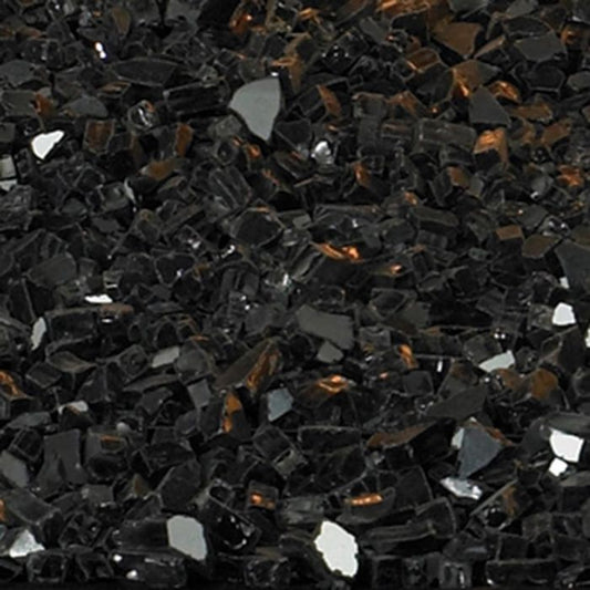 Black Polished Crushed