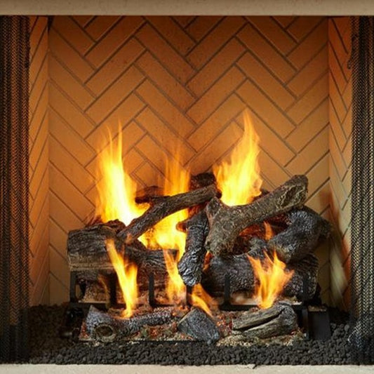 Heatilator Birmingham 50" Radiant Heat Wood Burning Fireplace BIR50 - B - Terrace Level