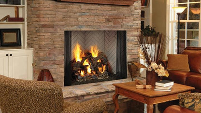 Heatilator Birmingham 50" Radiant Heat Wood Burning Fireplace BIR50 - B - Terrace Level