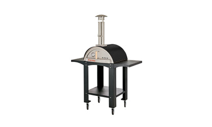 Traditional 25" Dual Fueled Pizza Oven With Gas Attachment- Wood and Gas Powered