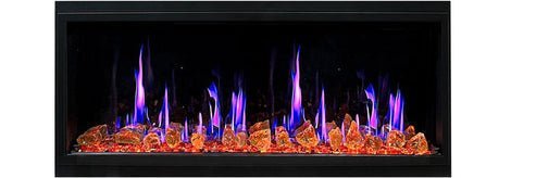 Litedeer Homes Latitude 45" Ultra Slim Built - in Electric Fireplace - ZEF45X - Terrace Level