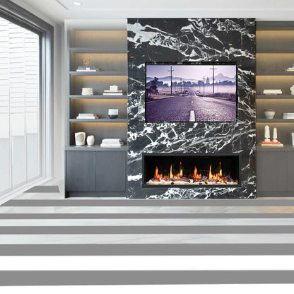 Litedeer Homes Latitude 45" Ultra Slim Built - in Electric Fireplace - ZEF45X - Terrace Level