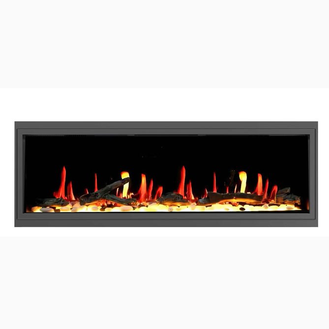 Litedeer Homes Latitude 55" Ultra Slim Built - in Electric Fireplace - ZEF55V - Terrace Level