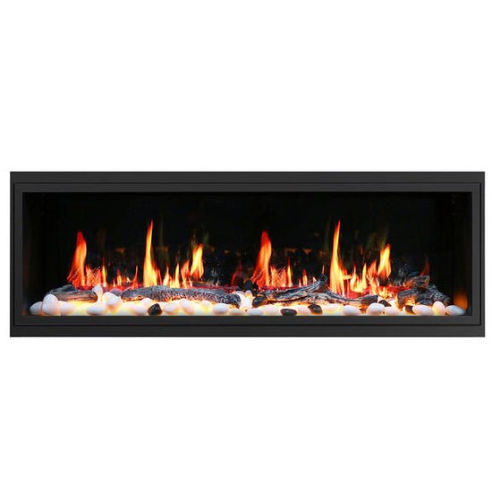 Litedeer Homes Latitude 55" Ultra Slim Built - in Electric Fireplace - ZEF55V - Terrace Level