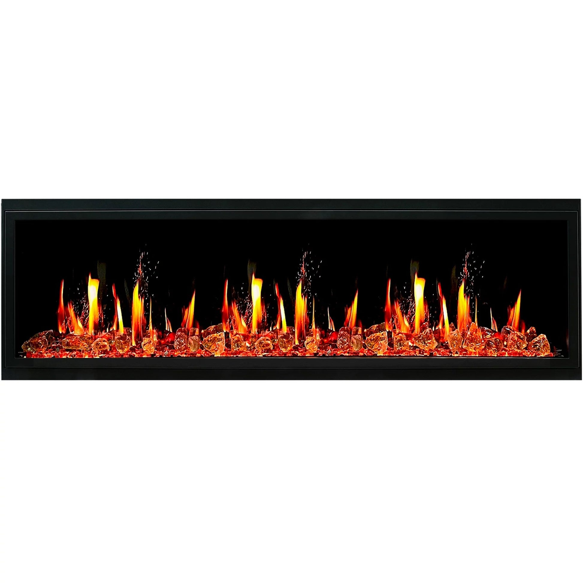 Litedeer Homes Latitude 65" Ultra Slim Built - in Electric Fireplace - ZEF65X - Terrace Level